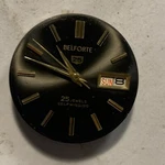 1960S Belforte Model 12F 4B 25 Jewels W/ Calendar Movement Runs Well. Fixed Price $55.00.
