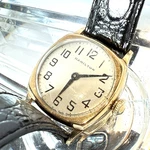 Antique Hamilton Art Deco Trench Cushion 17 Jewel Gold-filled Wrist Watch Runs. Fixed Price $334.01.