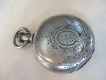 1880 Harry F Legg Mpls Hampden Watch North Western Coin Silver Pocket. Fixed Price $489.99.