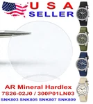 Mineral Ar Crystal Glass For Seiko 7S26-02J0 SNK803 SNK805 SNK807 SNK809 More. Fixed Price $10.95.