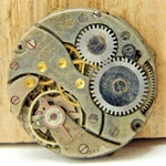 Vintage Orvin C.681 7 Jewel Men's Wrist Watch Movement With Dial Hands. Fixed Price $39.00.