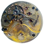 Antique 18S Columbus Tree Branch 21J Railroad Pocket Watch Movement Time King. Fixed Price $678.00.