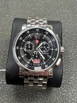 Michele Csx Watch Chronograph MW01K00D9001 Ss 40MM. Fixed Price $475.00.