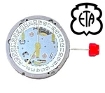 Genuine Eta G15.211 Quartz Chronograph 10.5'' Movement Swiss Made Date 4 - Nos. Fixed Price $39.99.