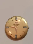 Jules Jurgensen Watch Movement With 12 Diamonds Real White Natyral 17 Jevels.... Fixed Price $142.00.
