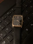 Vintage Jules Jurgensen Quartz Men's Wrist Watch Black Dial, 4937, Works.. Fixed Price $25.77.