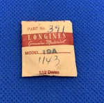 Longines 19A Part #1143 Oscillating Weight. Opened. New Old Stock. 34-43L. Fixed Price $47.99.