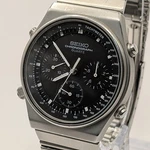 Seiko 7A28-701A Black Dial Chronograph Quartz Vintage Japan 1982. Fixed Price $1200.00.