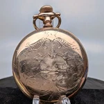 Waltham Grade: No. 620 16S 15 Jewels Hunting Gold Filled Case Pocket 1903 Runs. Fixed Price $295.00.