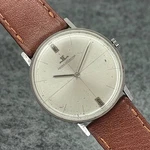 Jaeger Lecoultre Manual Wind Cal 818C Steel Ref 1947 Swiss Watch 1950. Fixed Price $999.00.