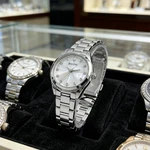 Bulova Surveyor Ladies Mother Of Pearl Watch 96P228 Stainless Steel 31MM. Fixed Price $94.50.