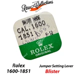 Rolex 1600 1851 New Blister Piece Jumper For Setting Lever. Fixed Price $103.23.