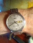 Mido Commander Datoday Chronometer Men's Automatic Ref 5039 Watch Cal 1147 Vg!. Fixed Price $450.00.
