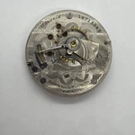 Elgin Nickel 18S Hunter 17 Jewel Pocket Watch Movement Nice Dial 243. Fixed Price $22.00.