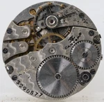 Hampden No. 400, 5/0S 7J Watch Movement 3290577, For Repair (ni). Fixed Price $19.95.