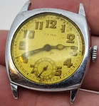 Vintage World War Era Cyma Cushion Case Military Wrist Watch Parts Repair. Fixed Price $142.45.