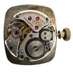 Vintage 15MM 1979 Longines Roman L817.4 Mechanical Wristwatch Movement Swiss 17J. Fixed Price $56.50.