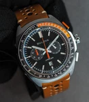 Bulova Racer Black Dial Sapphire Crystal Chronograph Men's Watch 98B427. Fixed Price $359.99.