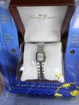 Vtg Lucien Piccard Women Watch Swiss Movement Sapphire Crystal 80TH Anniv Nib. Fixed Price $45.00.