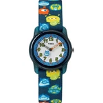 New Timex TW7C25800 Kid's Teacher Blue Elastic Strap Watch Monsters Boys. Fixed Price $17.50.