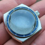 Eta 2452 2472 Steel Diver Watch Case, Nos, With Screw Down Crown (Z18). Fixed Price $201.83.
