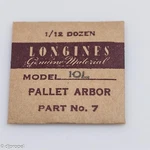 Longines Genuine Material Pallet Arbor Part 7 For Cal. 10L. Fixed Price $29.95.