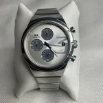 Vestal Madera 9 Chronograph Date Watch Small 6 Wrist Chrome Steel New Batt. Fixed Price $26.99.