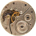 1918 New York Standard Pocket Watch Movement PC084102 16S 7J (DM2). Fixed Price $19.95.