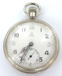 C1939 British Military Omega 15J Cal. 38.5L.T1 Pocket Watch. G.s.t.p. Y07956. Fixed Price $250.76.