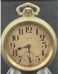 1928 Elgin Pocket Watch Grade 317 Model - 18S 15J Military Metal Dial Runs. Fixed Price $164.99.