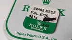 Genuine Rolex 2035 4514 Date Wheel Watch Part Authentic Original. Fixed Price $90.00.