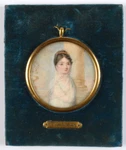 Pierre Bouvier "louise Marguerite Baroness De Blonay", Important Miniature. Fixed Price $4261.00.