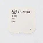 Genuine Eta 979.001, 979.002 #450 Setting Wheel 31.100 New Old Stock (G5D13). Fixed Price $16.19.
