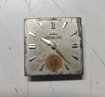 Lecoultre K818/CW Watch Movement Not Running Balance Good For Parts # 570. Fixed Price $125.00.