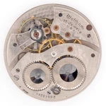 Waltham Grade No. 220 12-SIZE 15-JEWEL Antique Pocket Watch Movement, Runs Bit. Fixed Price $36.00.