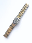 Breitling Callistino Two-tone Metal Watch Band 18MM & 24MM Straight End Link. Fixed Price $89.99.