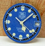 Vintage Heuer Formula 965.813 Quartz Wrist Watch Movement W/ Blue Dial. Fixed Price $159.00.