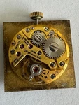 Vintage Ladies Jules Jurgensen Wristwatch Movement Cal. Fhf 34-21 Keeping Time. Fixed Price $65.00.