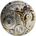 Antique 12S 1933 Elgin Center Speckled Mechanical Pocket Watch Movement 315 Usa. Fixed Price $45.20.