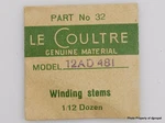 Jaeger Lecoultre Stem Cal. 480 Part #32 401. Fixed Price $29.95.