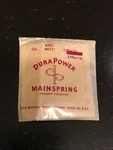 Elgin Factory Durapower Mainspring For 12S No. 6093 / 2339 - Alloy. Fixed Price $19.00.