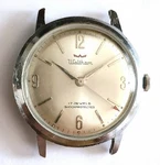 Waltham Model 1686 Watch - Swiss Made, 17J, Runs. Fixed Price $79.00.