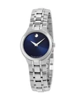 Brand New Movado Women Collection Blue Dial Stainless Steel Watch 0606370. Fixed Price $399.00.