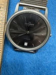 Mens Skagen Titanium Date 170LTTM Quartz Watch. New Battery Band Working. Fixed Price $32.98.