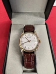 Vintage Benrus 17J BH-14 Rolled Gold Plate Bezel New Leather Band Runs Great. Fixed Price $59.95.