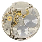 Admiral Pocket Watch Movement Sandoz Size 16S 7J Openface Swiss Ticks F8707. Fixed Price $28.49.