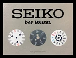 Nos Genuine Seiko Day Wheel Part Number 870 Xxx All Models See List. Fixed Price $24.99.