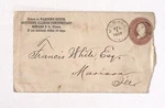 1897 Warden's Office Southern Illinois Penitentiary Advertising Cover. Fixed Price $14.94.