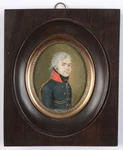 "portrait Of Baron Marie-xavier Louis De Munck", Interesting Miniature, 1802. Fixed Price $4661.00.