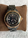 Ladies Swiss Legend Karamica Black Ceramic Watch 34MM SL-10049-BKBGA. Fixed Price $69.99.